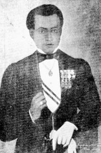 Bernardo de Monteagudo, retratado por V.S. Noroña en 1876. Monteagudo desarrolló una visión americanista de la independencia que lo llevó al convencimiento de que toda Hispanoamérica debía ser una sola nación.